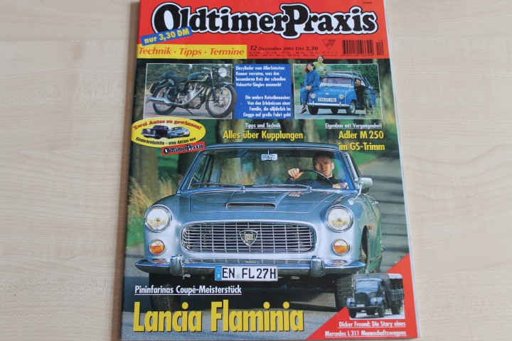 Deckblatt Oldtimer Praxis (12/2001)